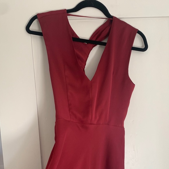 Keepsake Transcend Midi Dress Sz XS Plum - Picture 6 of 8